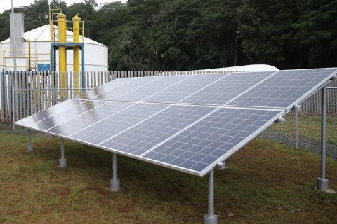 Painel de energia fotovoltaica
