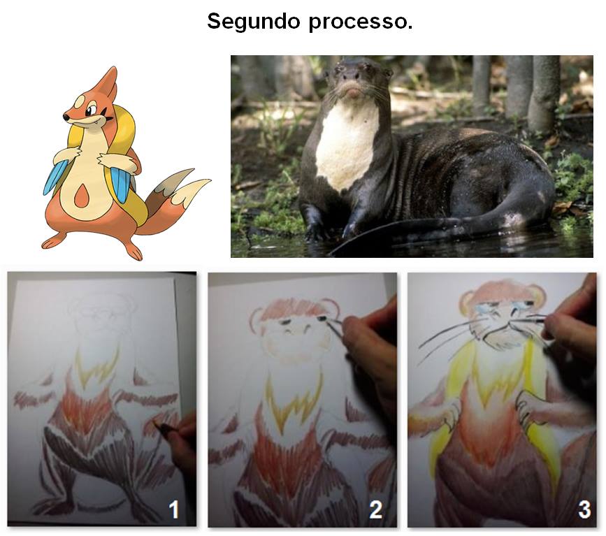 Ilustrador que criou pokémons amazônicos teve dificuldade em fazer a ariranha