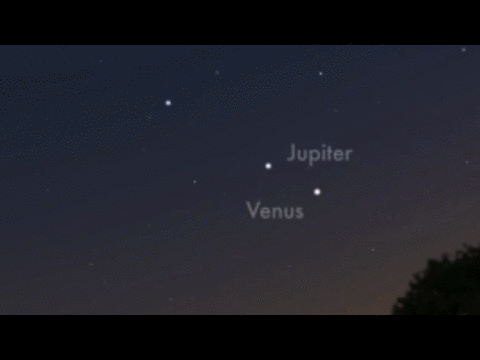 Vista De Jupiter Da Terra
