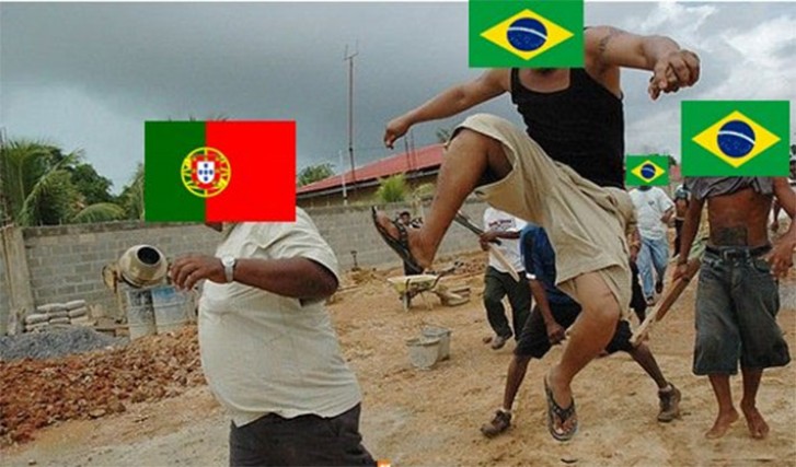 Guerra Memeal: Brasil e Portugal