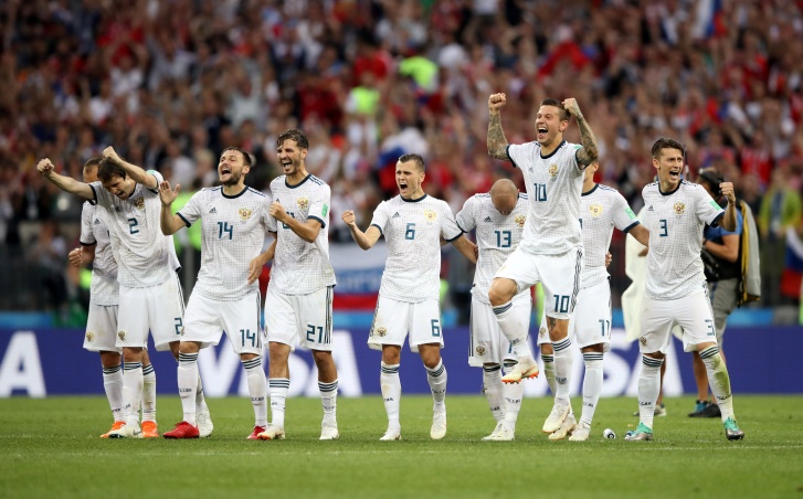 Rússia vence a Espanha nos pênaltis nas oitavas de final da Copa do Mundo
