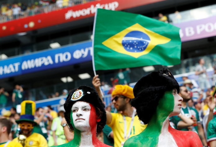 Copa 2018: Brasil x México