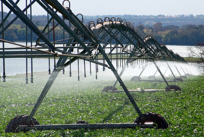 Irrigação. Foto: EBC