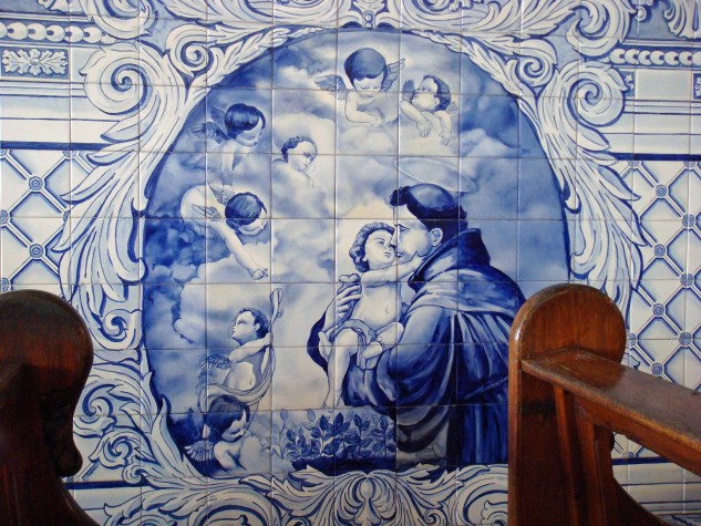 Santo Antônio - imagem em igreja de portugal