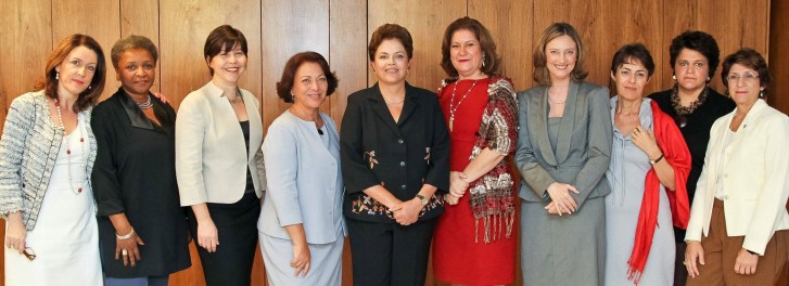 As nove ministras do primeiro mandato de Dilma Rousseff