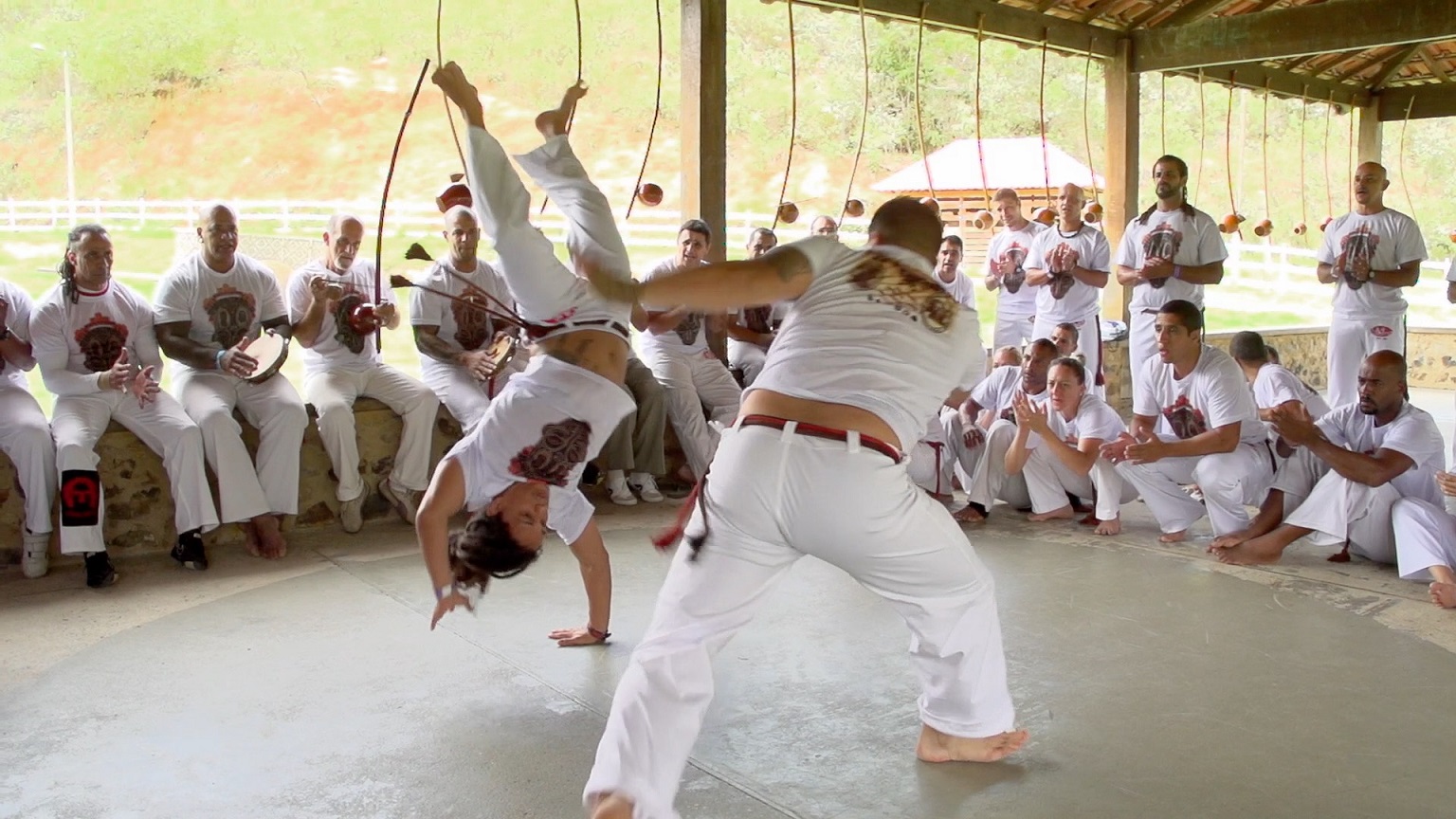 A história cantada pela Capoeira