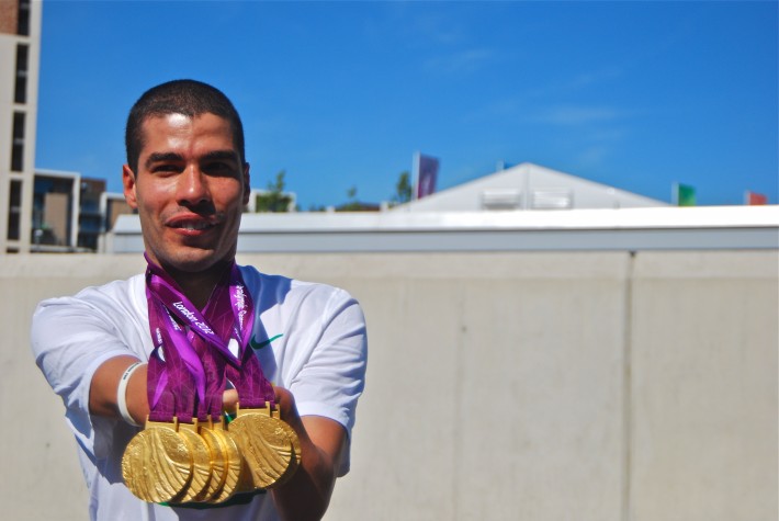 Daniel Dias superou recorde de medalhas em Londres